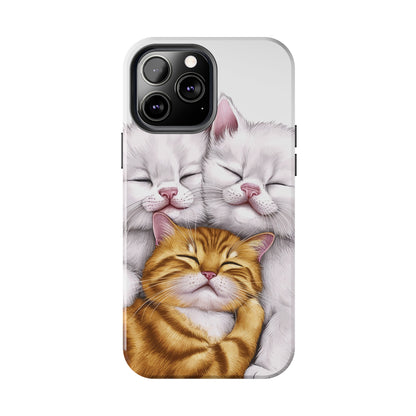 Cat Nap Trio - Tough Phone Cases