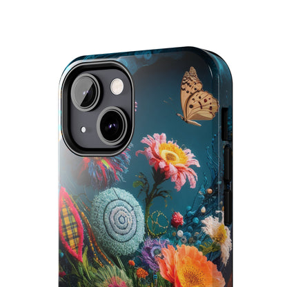 Botanical Sewing Whimsy - Tough Phone Cases