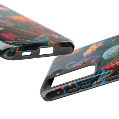 Botanical Sewing Whimsy - Tough Phone Cases
