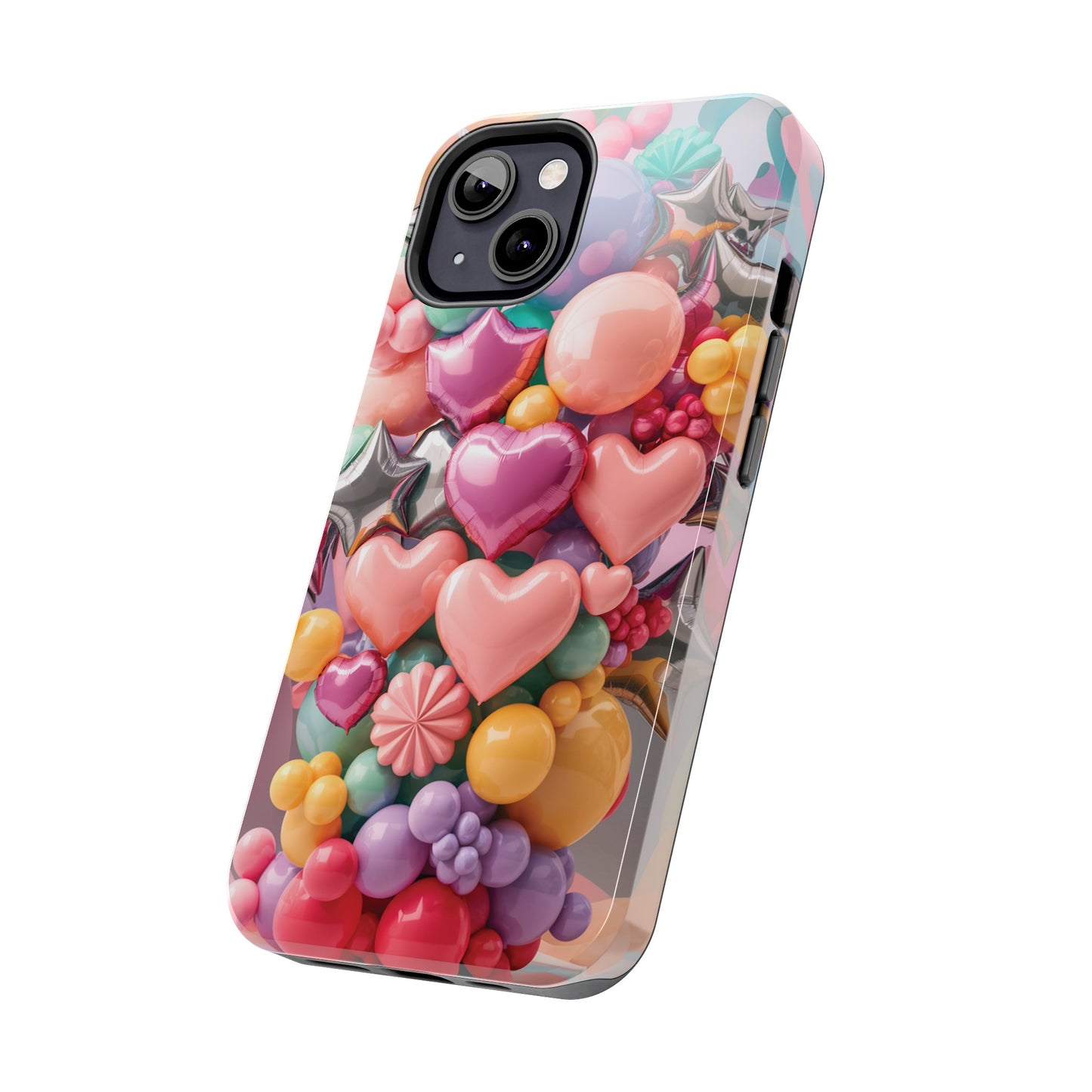 Pastel Dreams: Array of Balloons - Tough Phone Cases