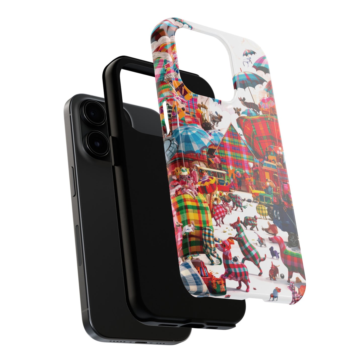 Plaid Oddities - Tough Phone Cases