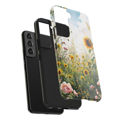 Skyward Sunflower - Tough Phone Cases