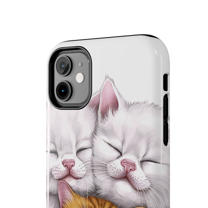 Cat Nap Trio - Tough Phone Cases