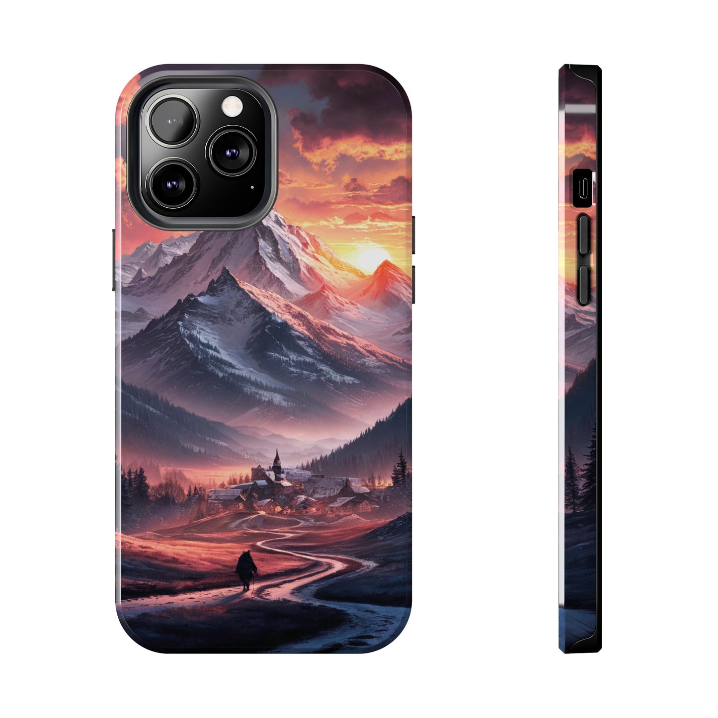 Vistas of Mountains - Tough Phone Cases