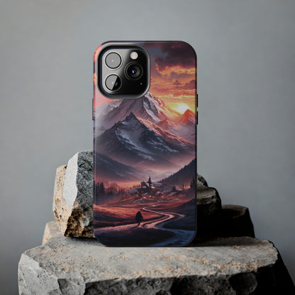 Vistas of Mountains - Tough Phone Cases