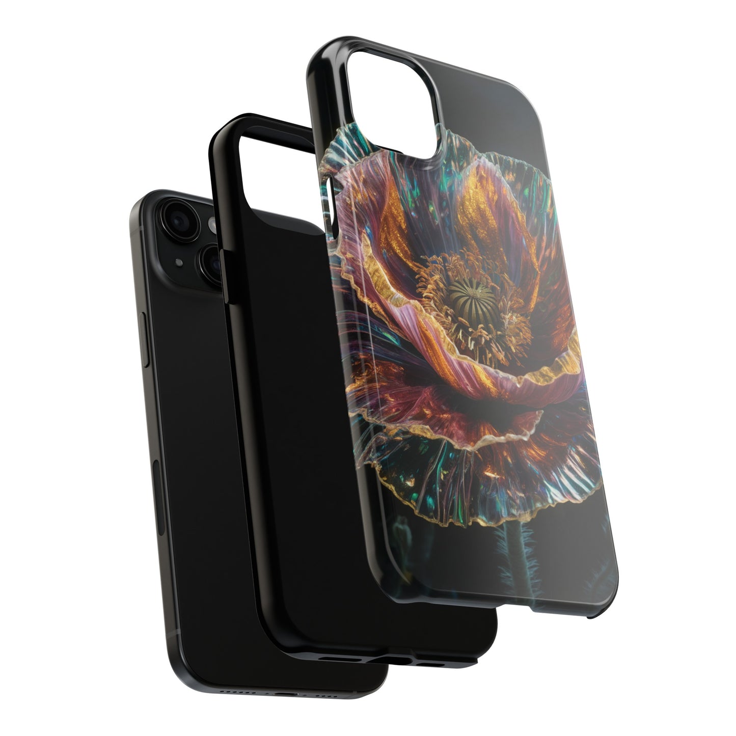 Ethereal Poppy Glow - Tough Phone Cases