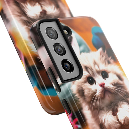 Purrfect Plea - Tough Phone Cases