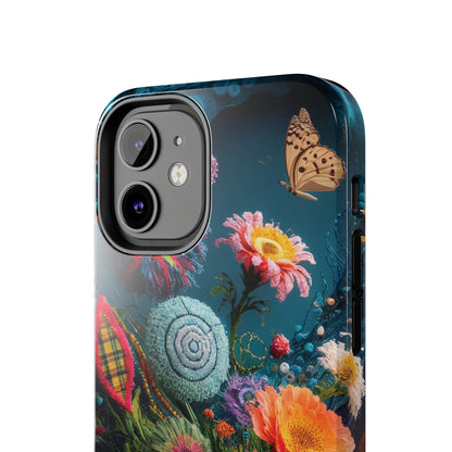 Botanical Sewing Whimsy - Tough Phone Cases