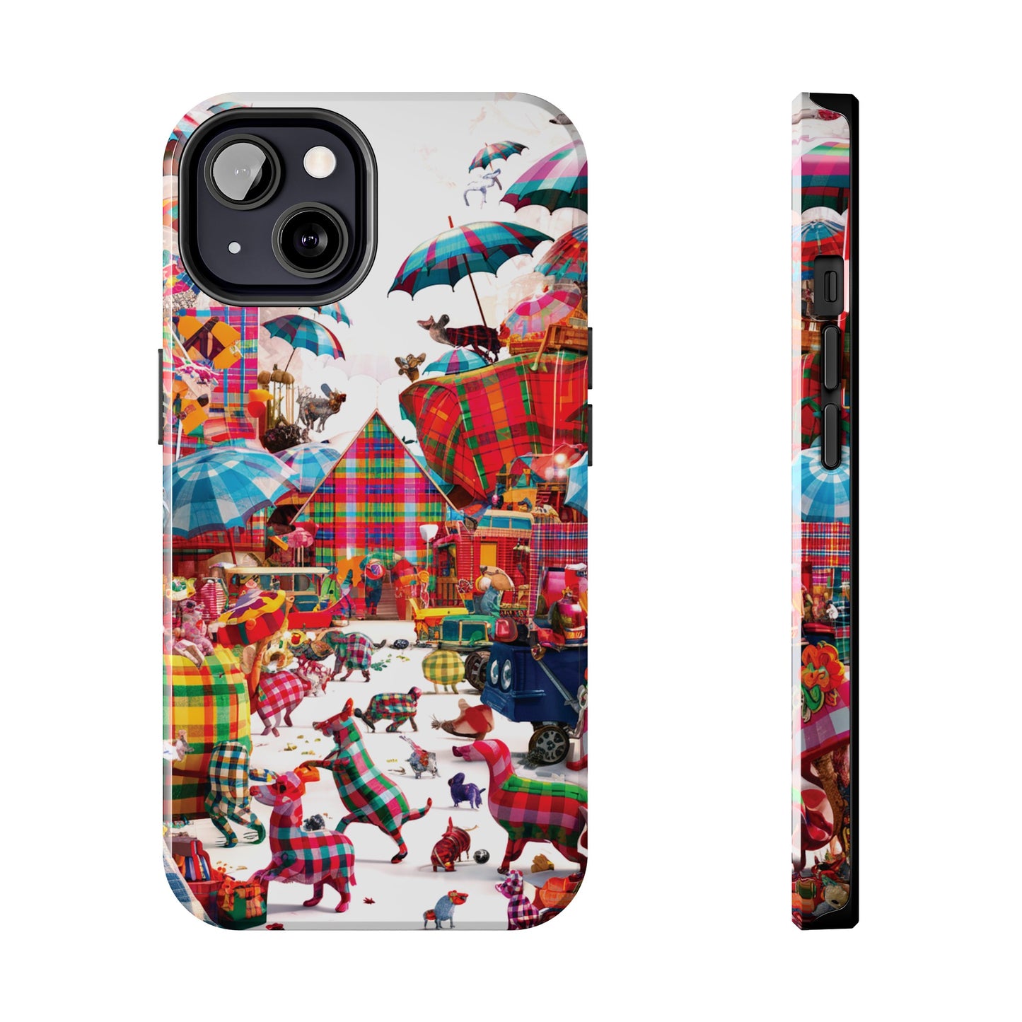 Plaid Oddities - Tough Phone Cases