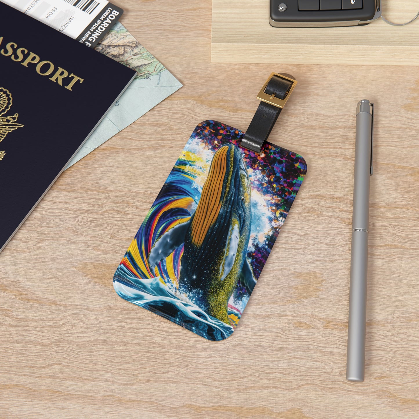 Whale of A Time - Luggage Tag