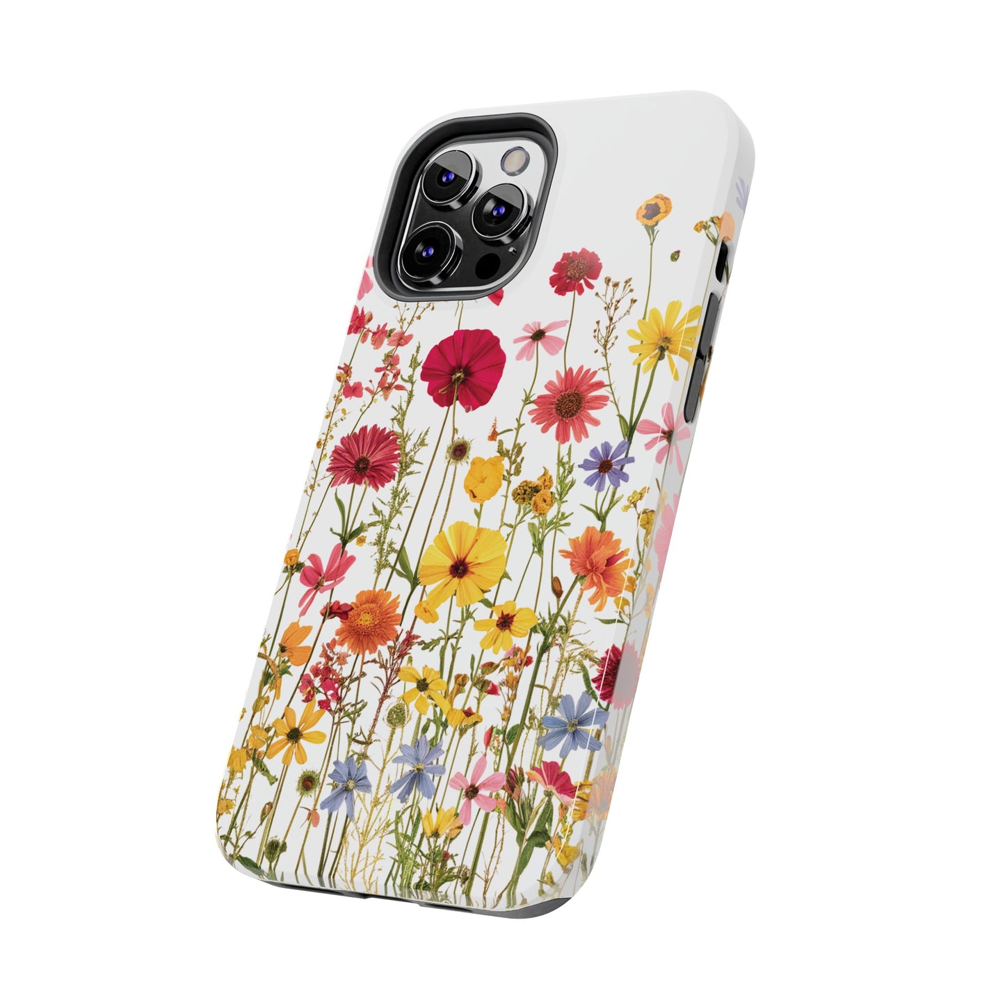 Row of Blooms - Tough Phone Cases