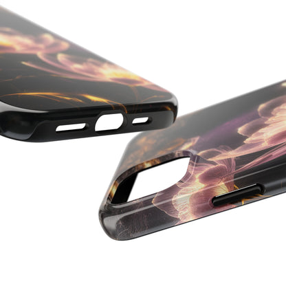 Night Lotus Glow - Tough Phone Cases