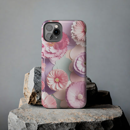 Pastel Floral Dream - Tough Phone Cases