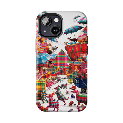 Plaid Oddities - Tough Phone Cases