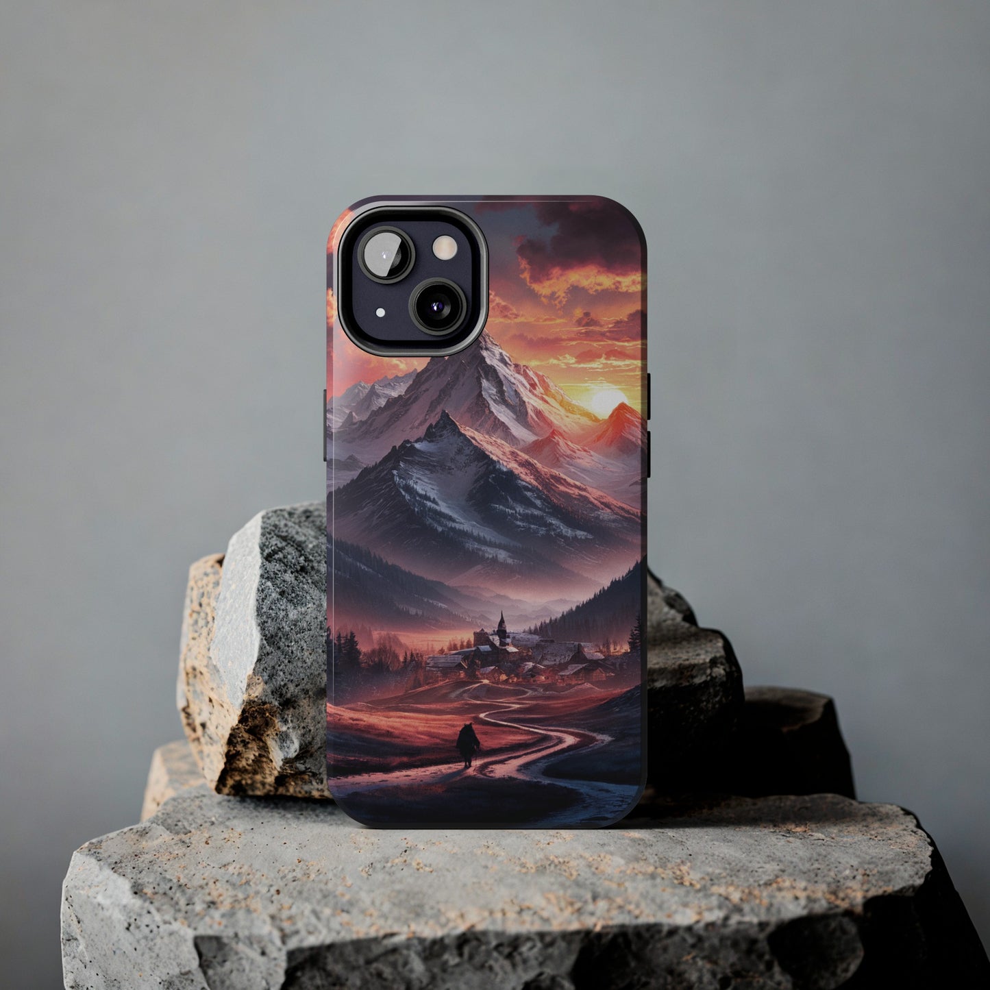 Vistas of Mountains - Tough Phone Cases