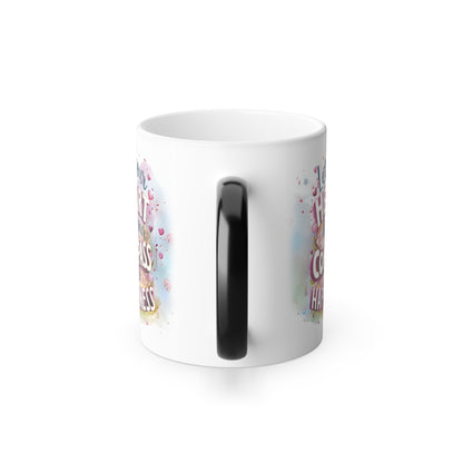Let Your Heart be Your Compass to Happiness - Color Morphing Mug, 11oz