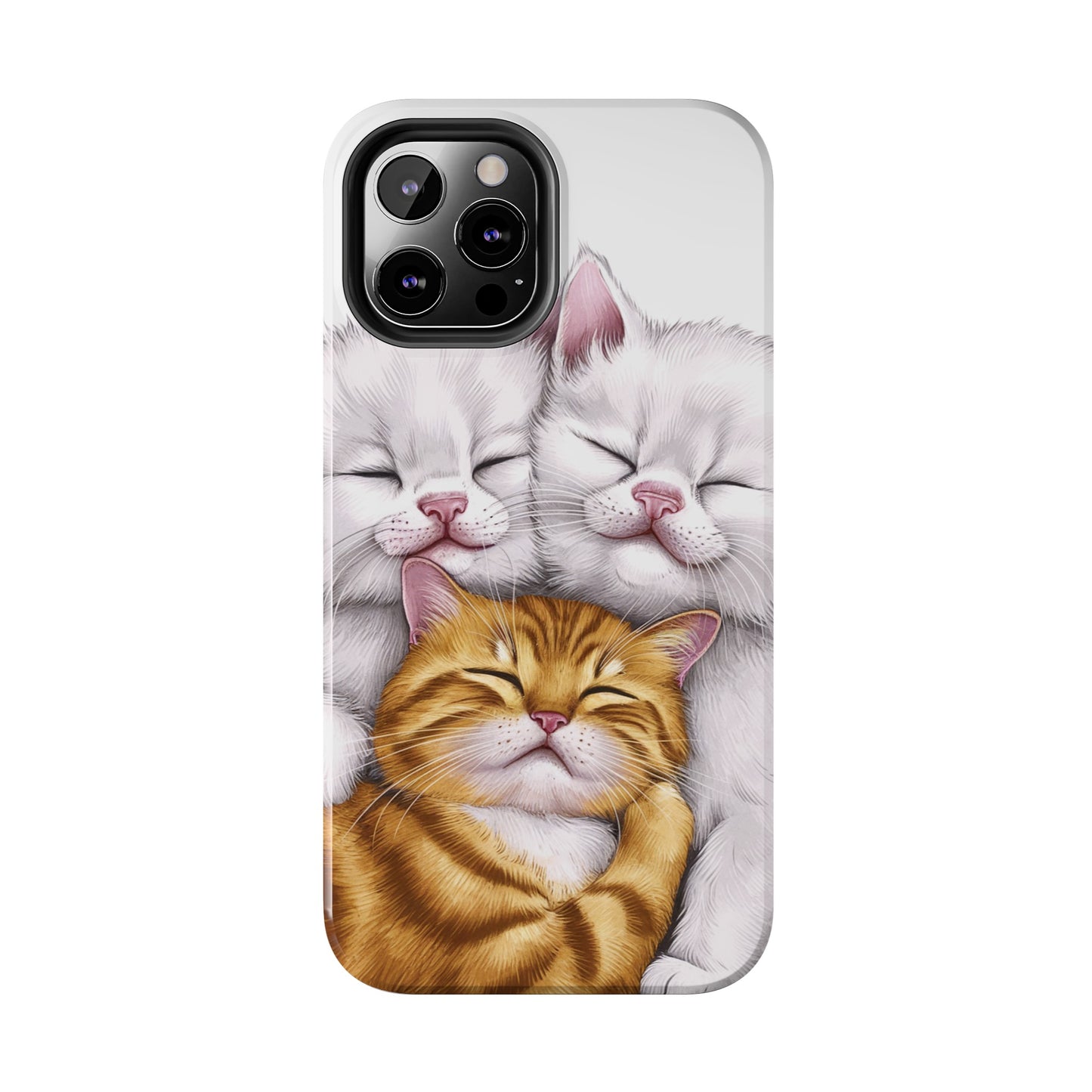 Cat Nap Trio - Tough Phone Cases