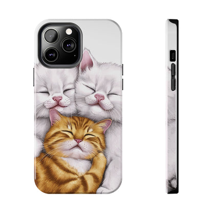 Cat Nap Trio - Tough Phone Cases