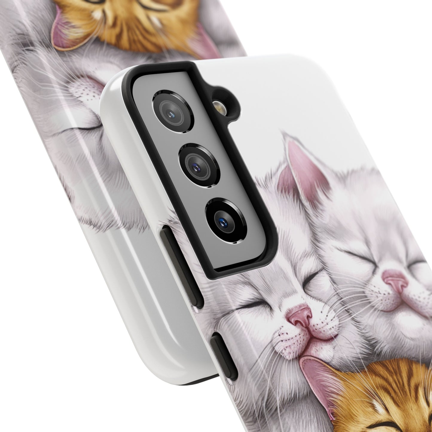 Cat Nap Trio - Tough Phone Cases