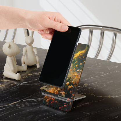 Bathed in Light: A Flourishing Garden of Magical Blooms! - Display Stand for Smartphones