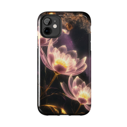 Night Lotus Glow - Tough Phone Cases