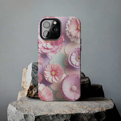 Pastel Floral Dream - Tough Phone Cases