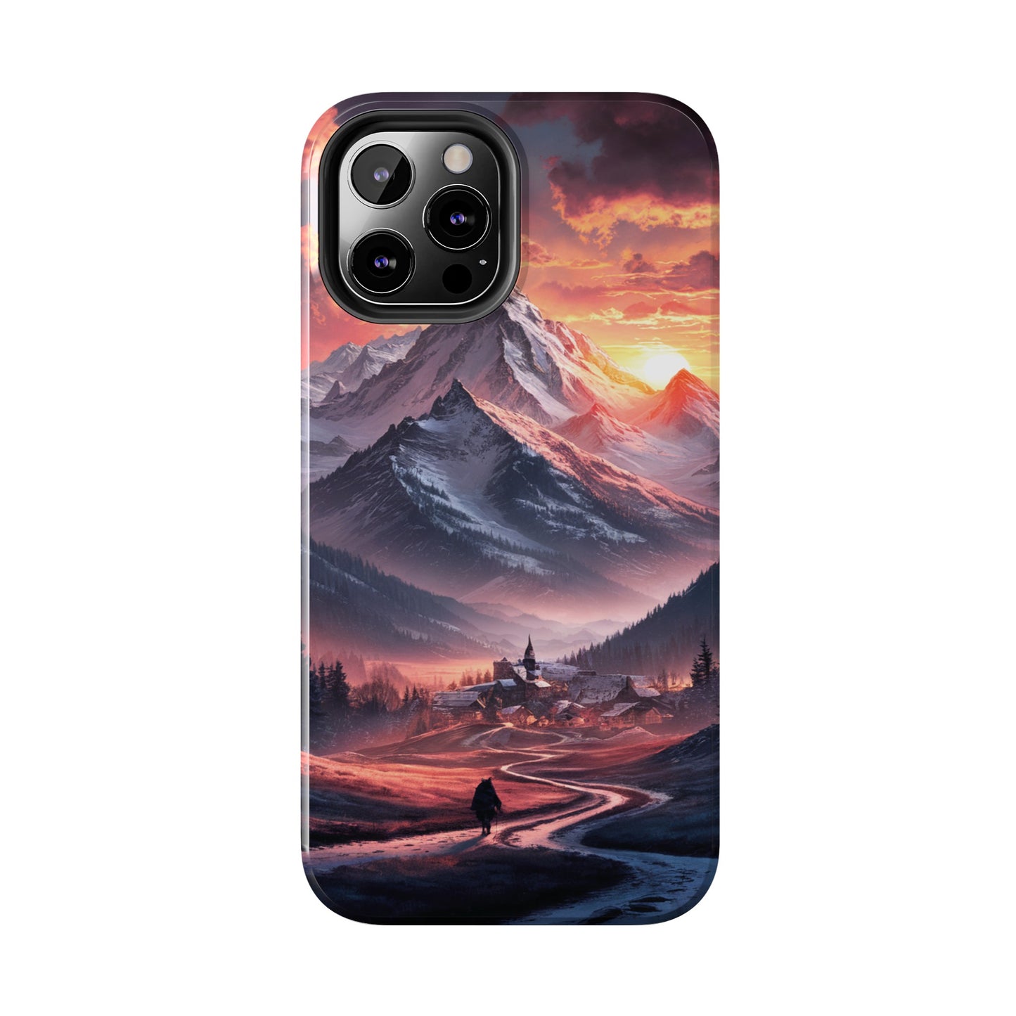 Vistas of Mountains - Tough Phone Cases