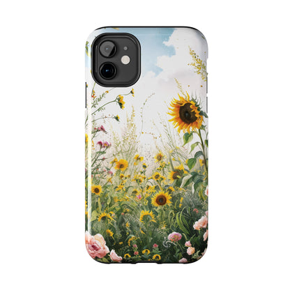 Skyward Sunflower - Tough Phone Cases