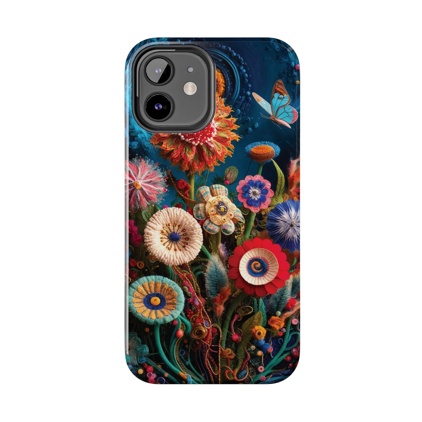 Floral Bloom: Art and Sewing Materials - Tough Phone Cases