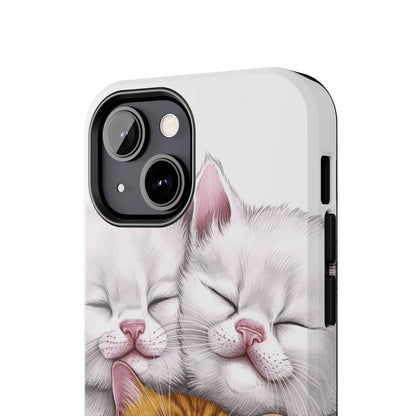 Cat Nap Trio - Tough Phone Cases