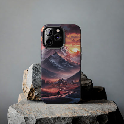 Vistas of Mountains - Tough Phone Cases