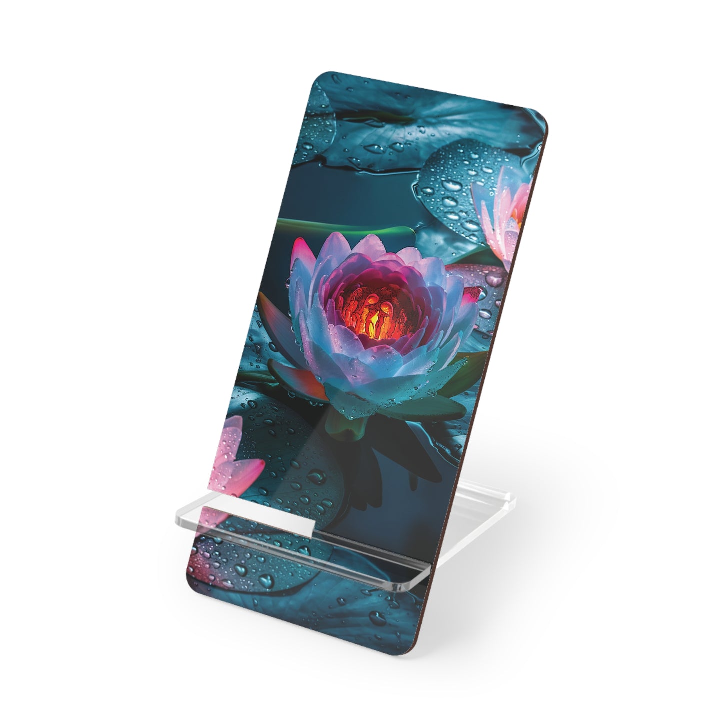 Ethereal Water Lilies - Display Stand for Smartphones