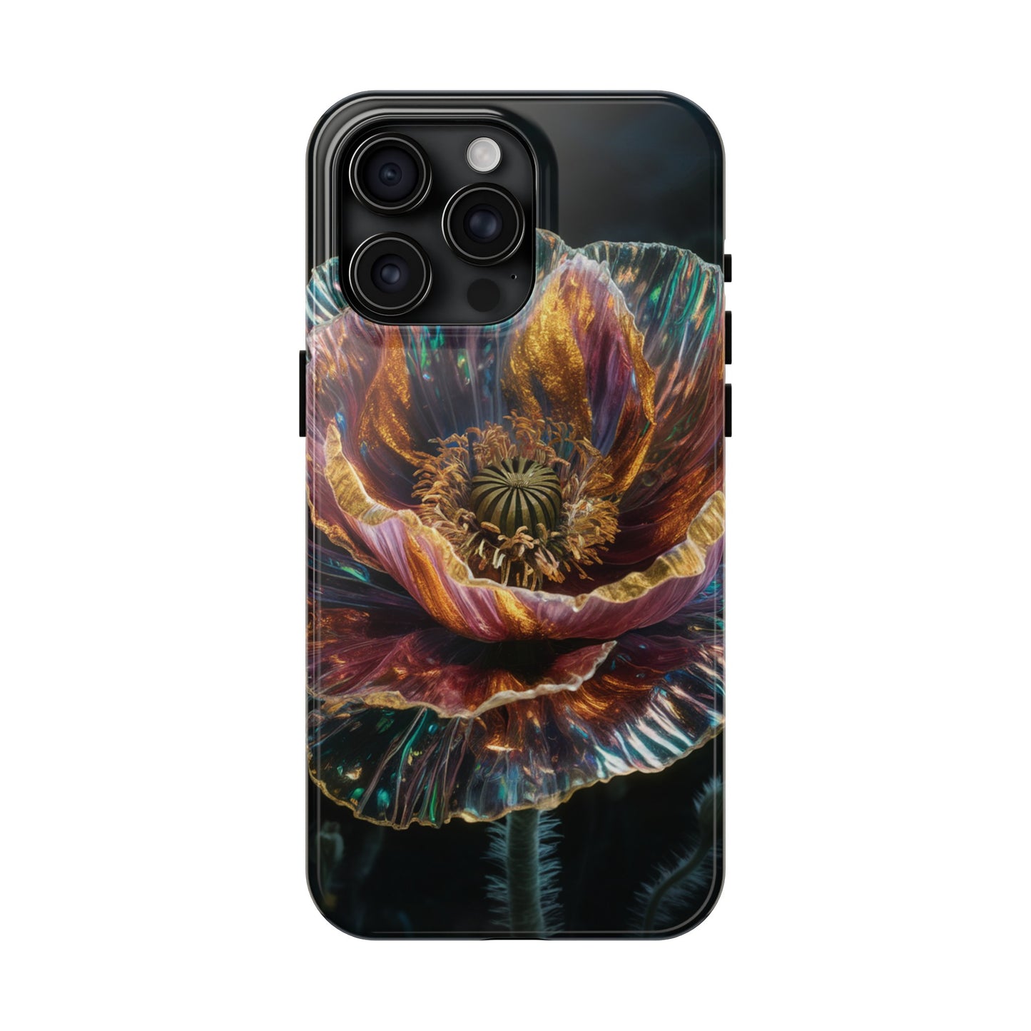 Ethereal Poppy Glow - Tough Phone Cases