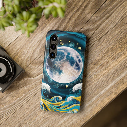 Full Moon Serenity - Tough Phone Cases