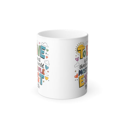 To Live is the Rarest Thing in The World Most People Exist That is All- Color Morphing Mug, 11oz