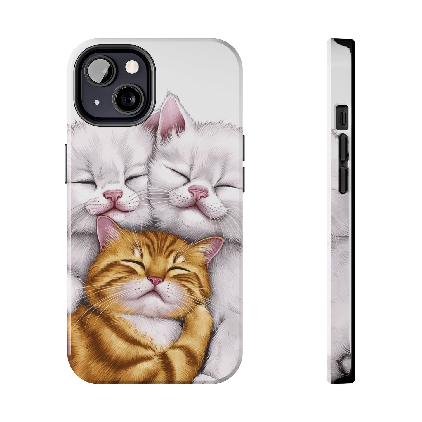 Cat Nap Trio - Tough Phone Cases