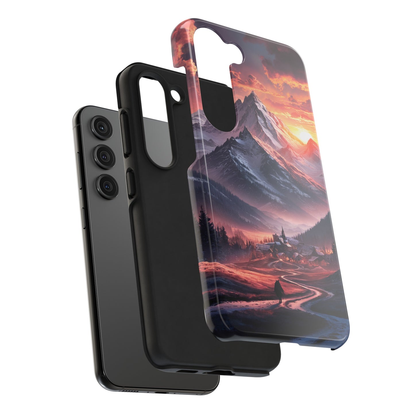 Vistas of Mountains - Tough Phone Cases