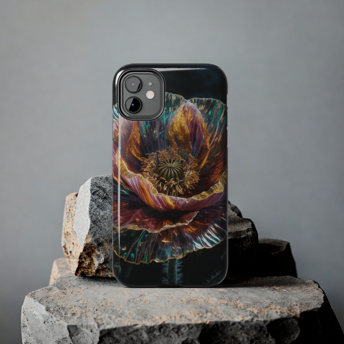 Ethereal Poppy Glow - Tough Phone Cases