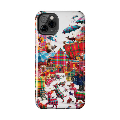 Plaid Oddities - Tough Phone Cases