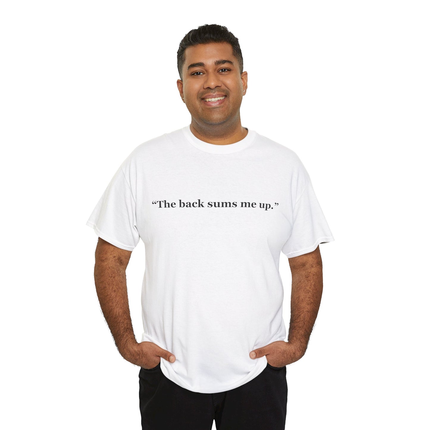 "Mother-in-law - The unofficial food critic of family gatherings" - Unisex Cotton Tee