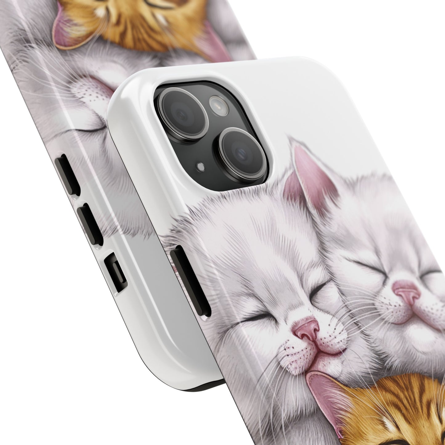 Cat Nap Trio - Tough Phone Cases