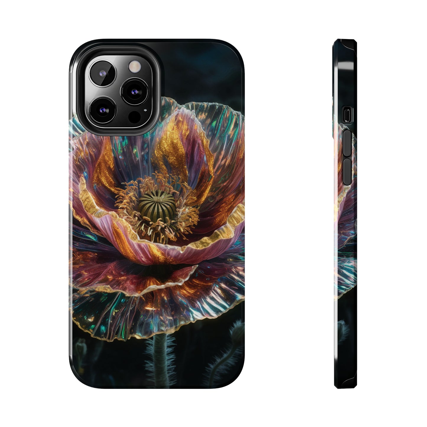 Ethereal Poppy Glow - Tough Phone Cases