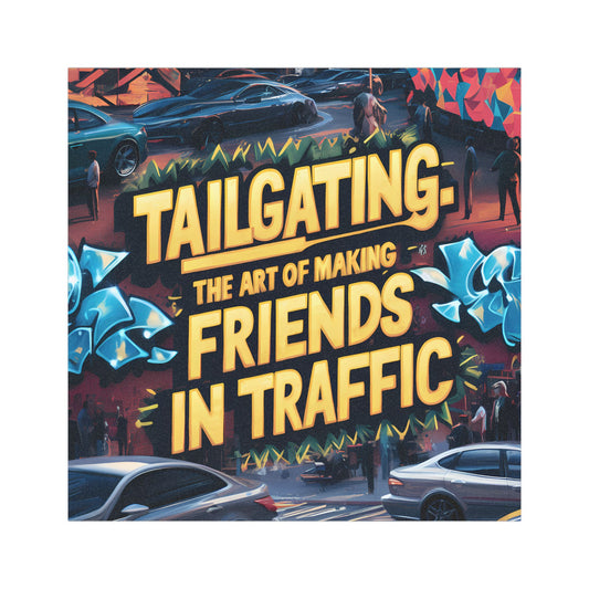"Tailgating the Art of Making Friends in Traffic." - Car Magnets