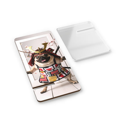 Samurai Pug Attack! - Display Stand for Smartphones