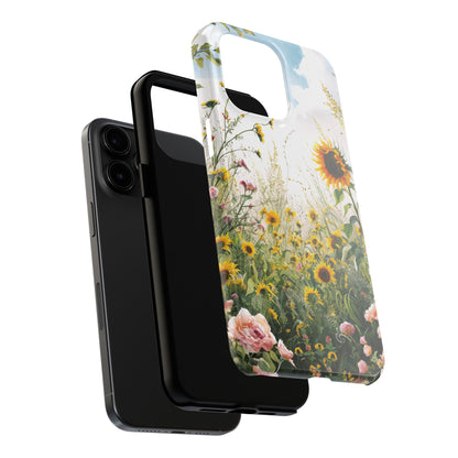 Skyward Sunflower - Tough Phone Cases