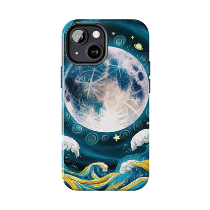 Full Moon Serenity - Tough Phone Cases