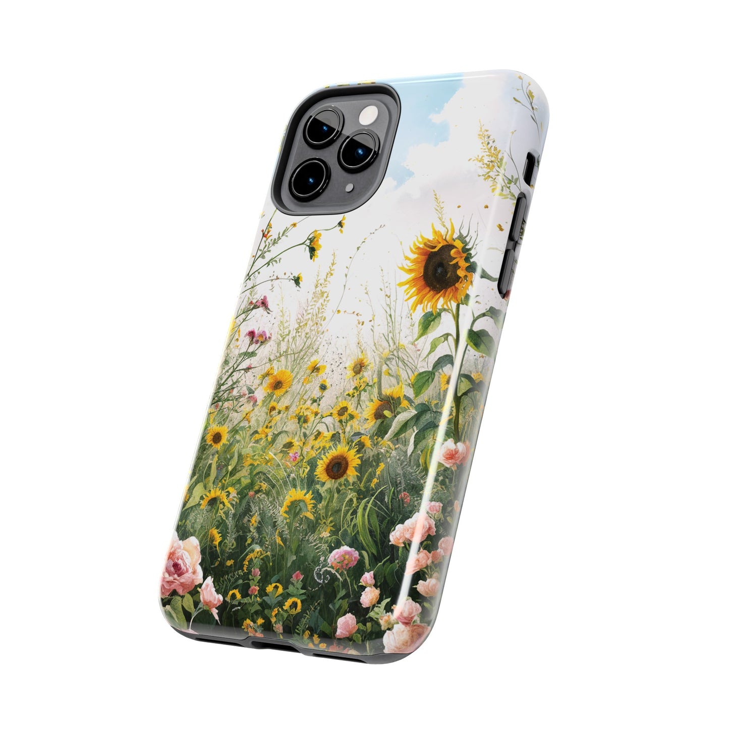 Skyward Sunflower - Tough Phone Cases