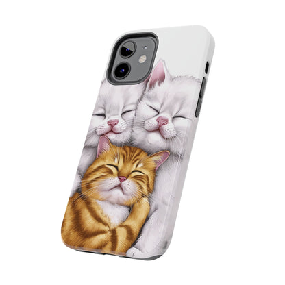 Cat Nap Trio - Tough Phone Cases