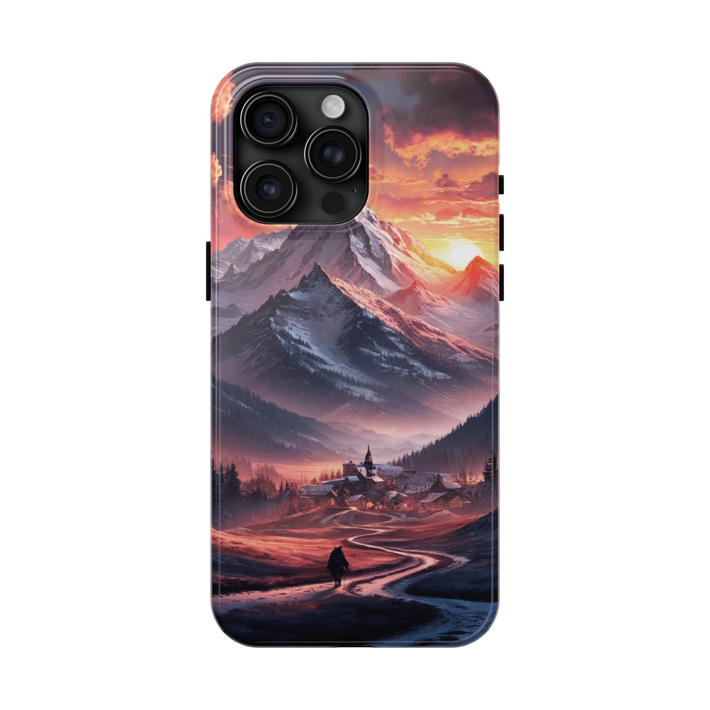 Vistas of Mountains - Tough Phone Cases