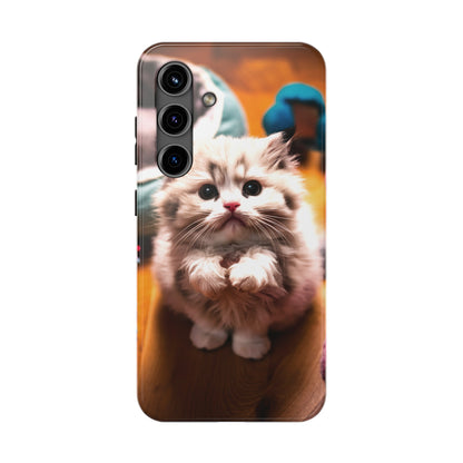 Purrfect Plea - Tough Phone Cases